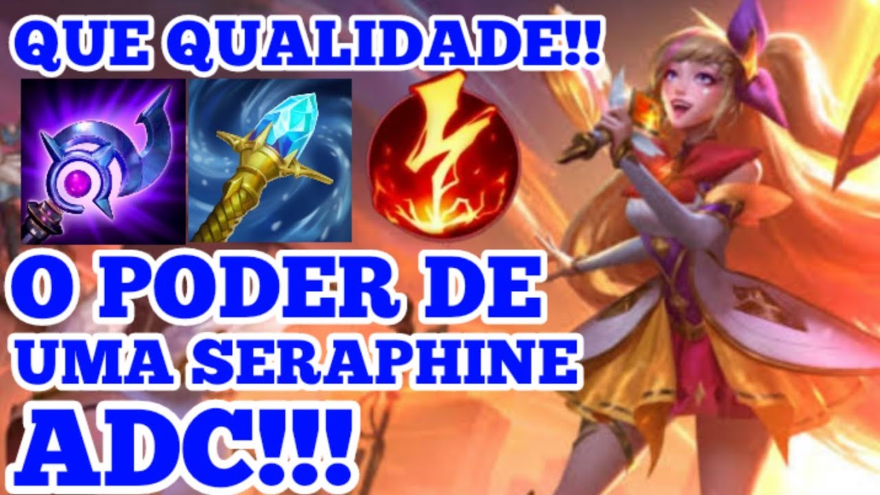Seraphine ADC funciona?? - Wild Rift - YouTube