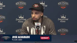 Jose Alvarado on Win vs. Phoenix | Pelicans vs Sun Postgame 12/9/2022