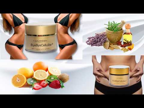 Составляющие крема Bye Bye Cellulite Dr. Juchheim #целлюлит