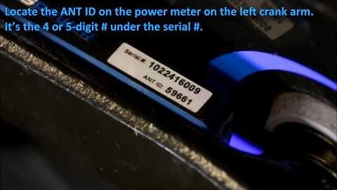 How to pair the Stages Power meter and SIC1 console