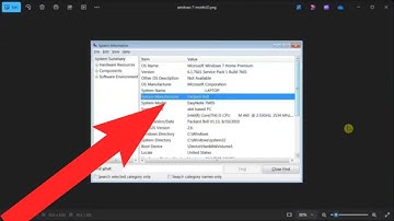 [FIX] MSINFO32.exe System Information - Can