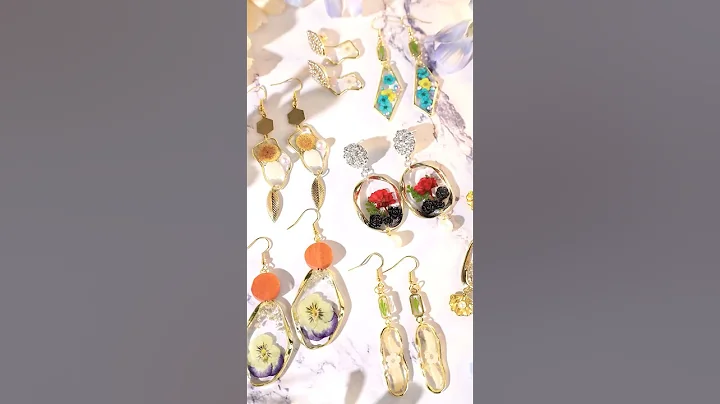 New Jewelry Kit made with Let's Resin Double Sided UV Lamp