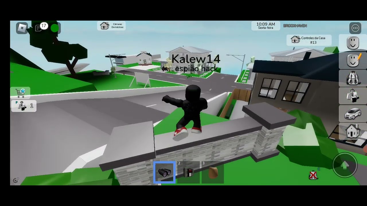 eu usando hack no Brookhaven RP - YouTube