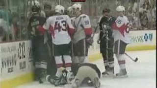Andy Sutton DESTROYS Jordan Leopold [4/16/2010]