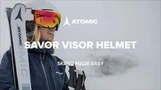 Atomic Helmet Savor Visor Stereo for Adult