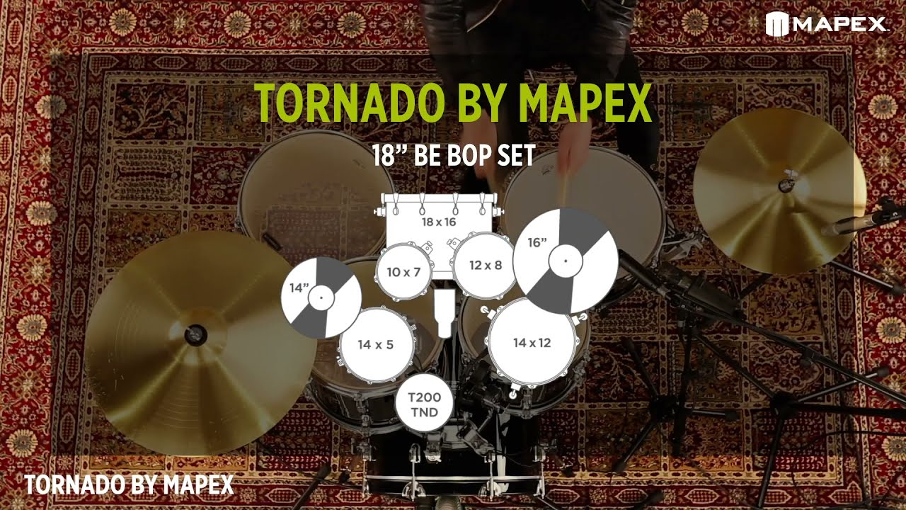 TORNADO BY MAPEX SIEGE BATTEUR - Musique N°1