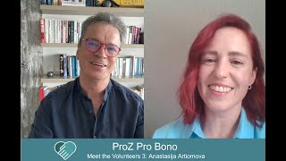 ProZ Pro Bono. Meet the Volunteers 3: Anastasija Artiomova