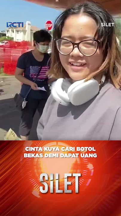 Cinta Kuya Sampai Kumpulkan Botol Bekas Di Amerika, Ternyata Ini Hasilnya! #Rcti #Silet #shorts