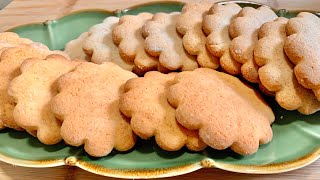 GALLETITAS de HARINA de ARROZ /2 sabores NARANJA Y CANELA .