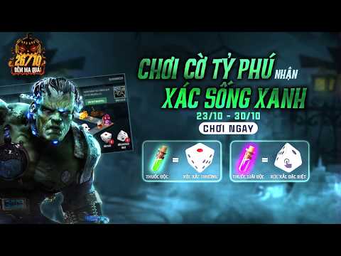 Video Cách nhận trang phục Xác sống xanh MIỄN PHí từ Cờ tỷ... - youtube