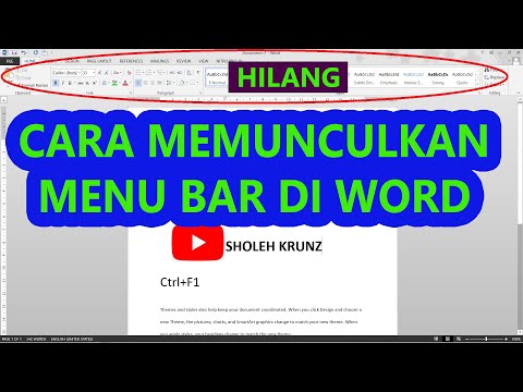 Video: Cara Mendapatkan Kembali Bar Alamat