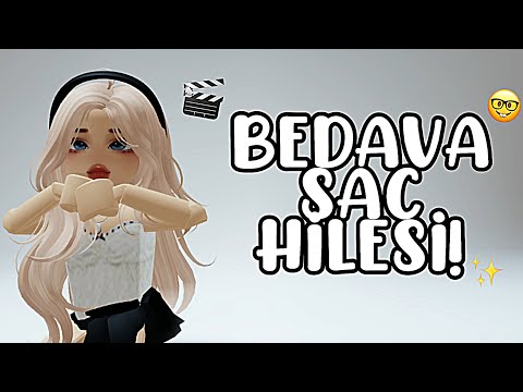 ROBLOX BEDAVA SAÇ HİLESİ!!🤓✨