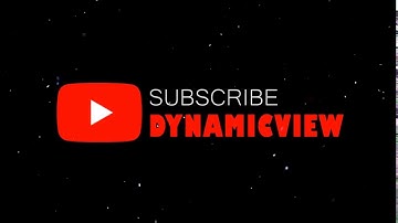 WELCOME TO MY CHANNEL INTRO | DYNAMIC VIEW