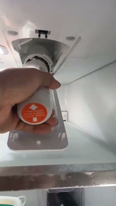 How To Replace a Filter In Your Kitchenaid French Door - KRFC704FBS