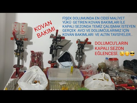 FİŞEK DOLUM MALİYETİNİ DÜŞÜREN EN CİDDİ FAKTÖR BOŞ KOVANLAR, BAKIMLARI , KAPALI SEZON EĞLENCELERİ 😊😎