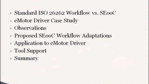 Safety Element out of Context - A Practical Approach