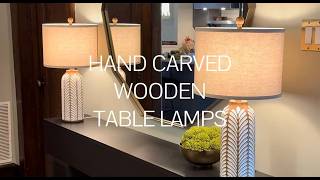 Full Review: WIHTU Resin Table Lamp Set of 2, Danish Modern Style
