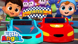 Blue Car Vs Red Car - Which Will Win? | Toy Car Race Game | Best Cars & Truck Videos For Kids