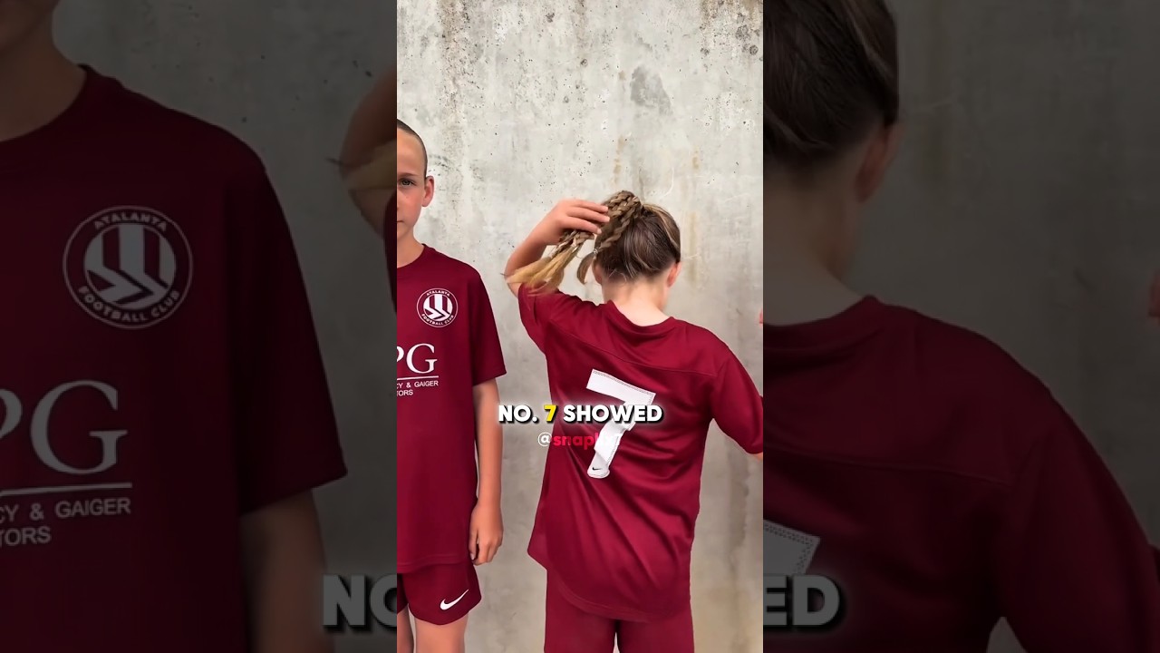 Their Jersey Numbers Matched Their Hairstyles 😳⚽