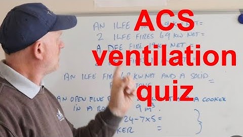ventilation ACS revision quiz.