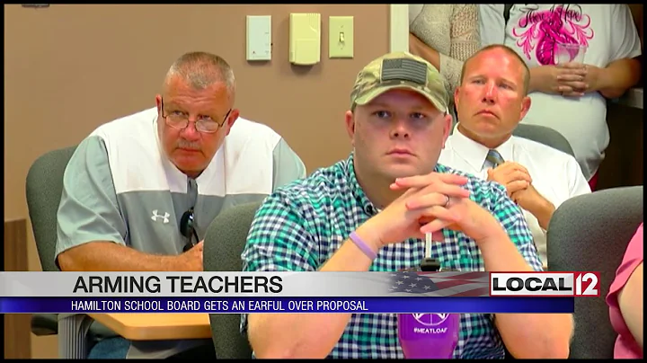 Hamilton School Board gets an earful from public over proposal to arm teachers