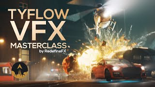 Torque: A tyFlow VFX Masterclass (with Phoenix & Vray in 3Ds Max) by RedefineFX | Out Now!