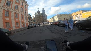 Велопрогулка по Питеру | Cycling in St. Petersburg | #cycling