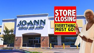 Joann IS CLOSING‼️CLEARANCE? #fabric #homedecor #finalsale