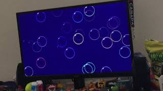 Bubble screen saver glitch