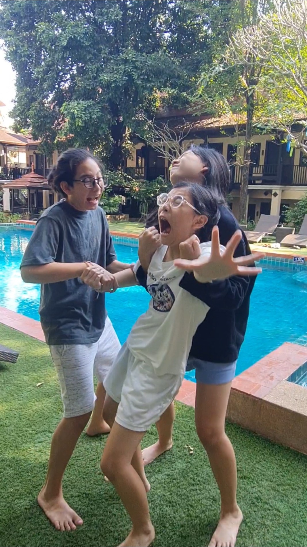 Unlucky Duo with Crazy Dad?‼️ | JJaiPan #Shorts