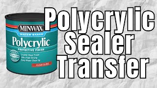 Polycrylic Sealer Photo and Graphic Transfer | DIY Craft Tutorial