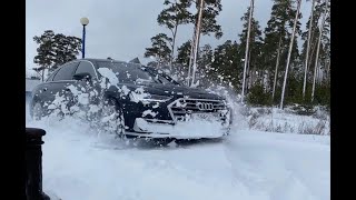 Мой снегоход. Audi A8. GTR. Avtomanlive.