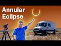 Chasing the 2023 Annular Eclipse: A Van Life Adventure