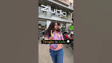 Thoughts In Zudio 👕👗🛒 #shorts #viral