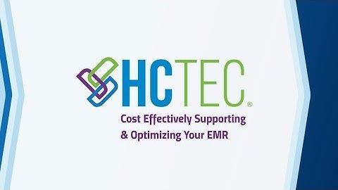 Cost Effectively Supporting & Optimizing Your EMR - Short Video