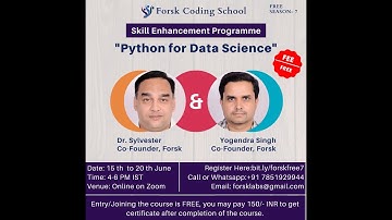 Season 7 - Python for Data Science - Day 0 ( Morning )