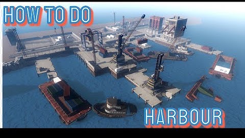 How to do harbour (rust monument) #rust #rustclips #rustconsole #helping
