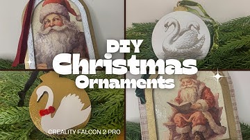 Making High-End Wood Ornaments with a Budget Laser Cutter!
