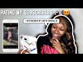 RATING MY SUBSCRIBERS 1-10 😍 | WONDER IF HE’S SINGLE 🤔 || KAYY PRODUCTIONS 💕💕