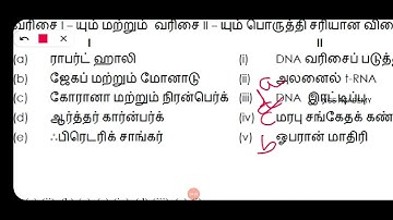 PG TRB BOTANY 2019 EXAM QUESTION & ANSWER NCS ACADEMY 7