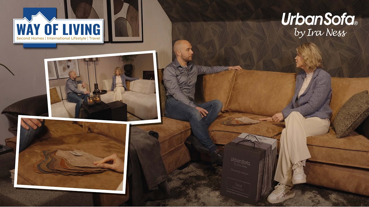 UrbanSofa | Kies je model, opstelling, comfort en trendy stof en customize jouw eigen bank | S19.02