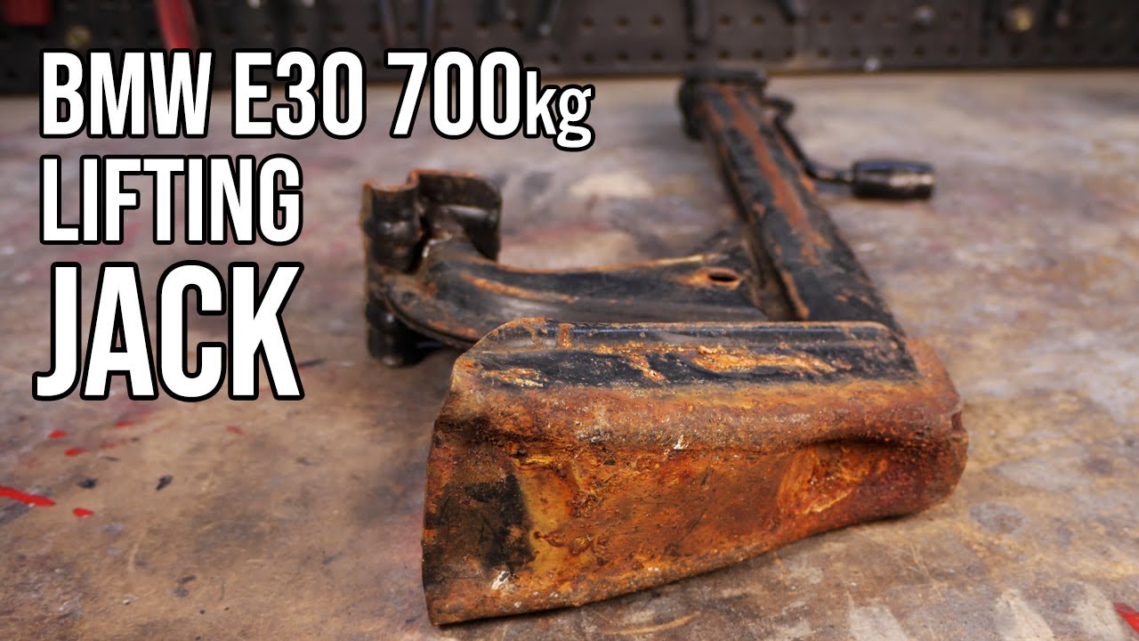 BMW E30 700kg Emergency Jack Restoration