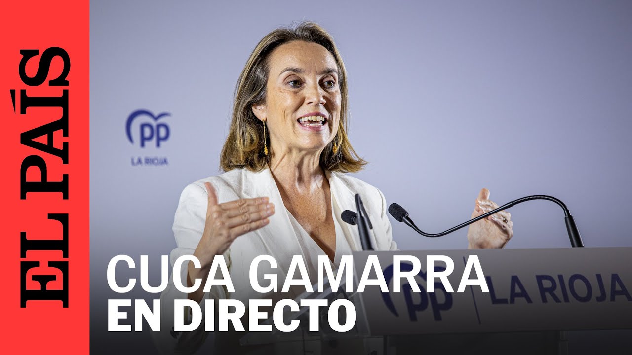 DIRECTO | Rueda de prensa de Cuca Gamarra desde la sede del PP de La ...