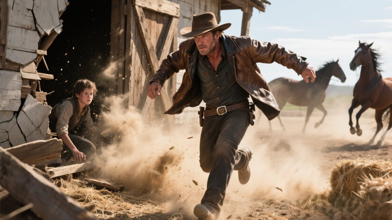 The Alien Girl Sobbed as the Cowboy Untied Her Wrists — But Her Gaze Commanded Him to Go On