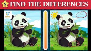 Find the difference Banda #4-Can you answer in 50 seconds?EASY QUIZ - #photopuzzles #animals#riddles