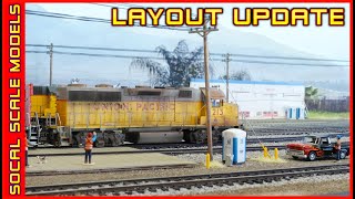 Layout Update | Printing Background Mountains