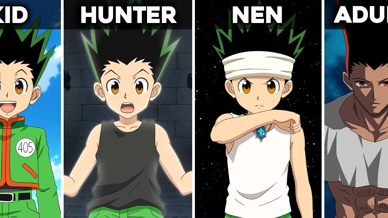 All 7 of Gon's Forms In Hunter x Hunter Explained