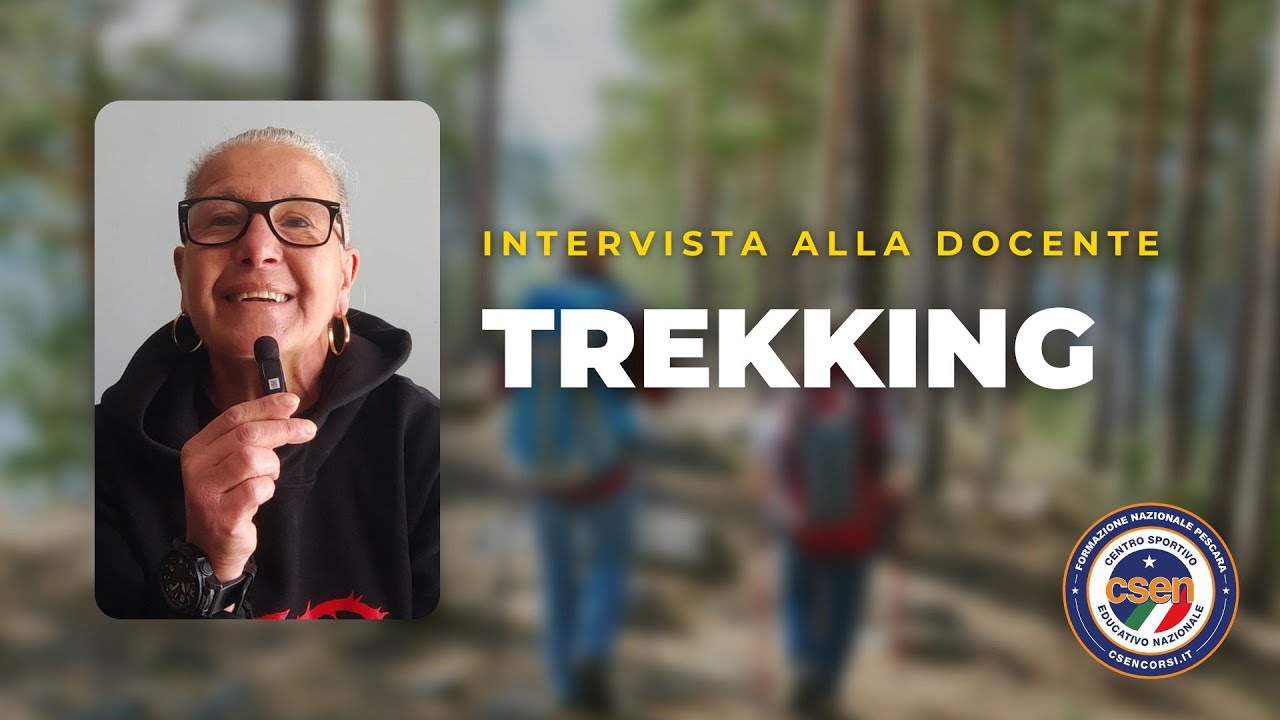 Intervista alla DOCENTE: Trekking 🥾🏕️