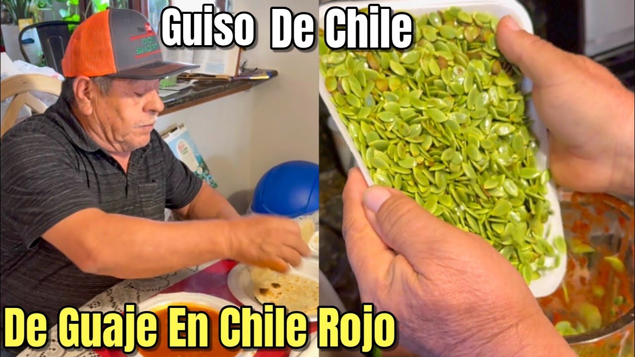 Cómo Hacer Guiso De Chile De Guaje Bien Sabroso!🌶️🌿