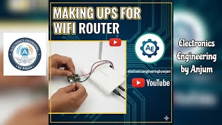 Auto switching mini UPS for Wifi router